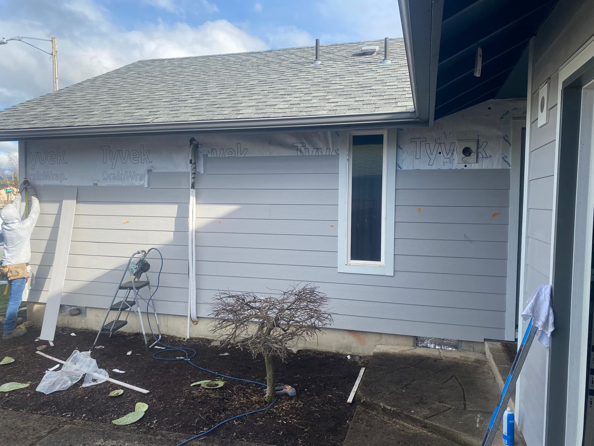 Exterior Painting project in Eugene, OR. Beautiful exterior transformation.