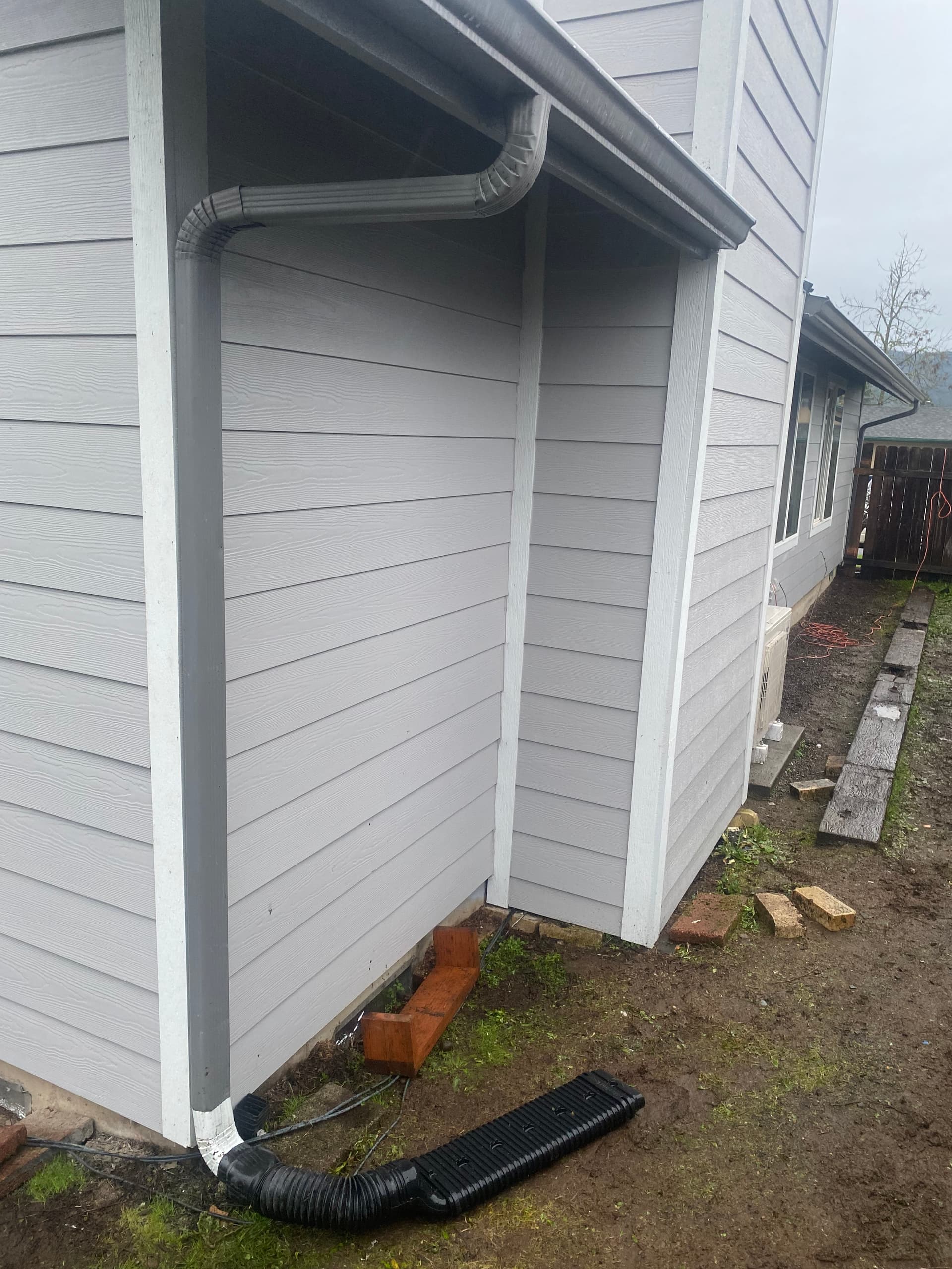 Siding Replacement and Exterior Painting project in Eugene, OR. Complete exterior renovation and painting.