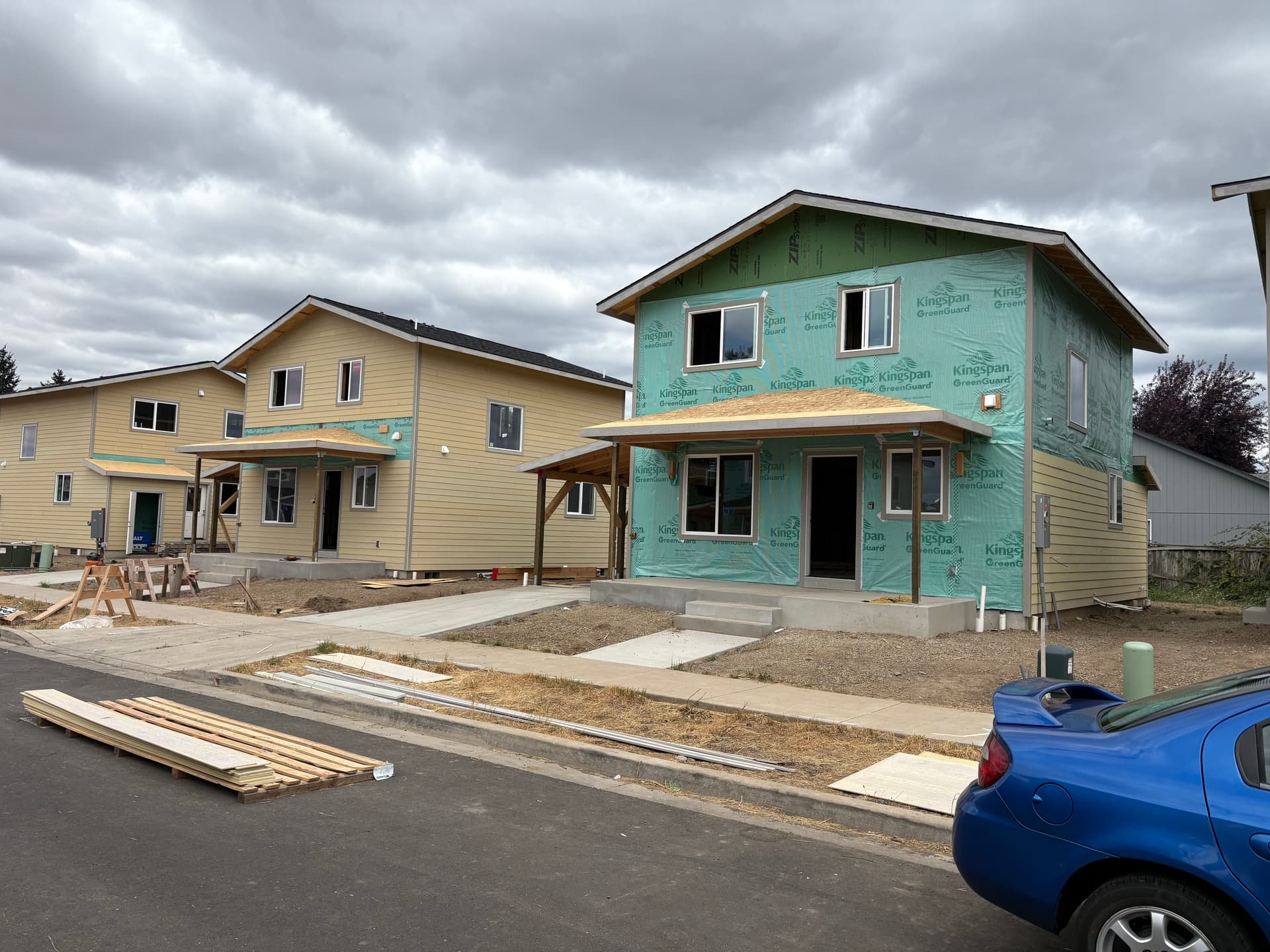 Exterior Painting project in Corvallis, OR. Stunning exterior paint finish.